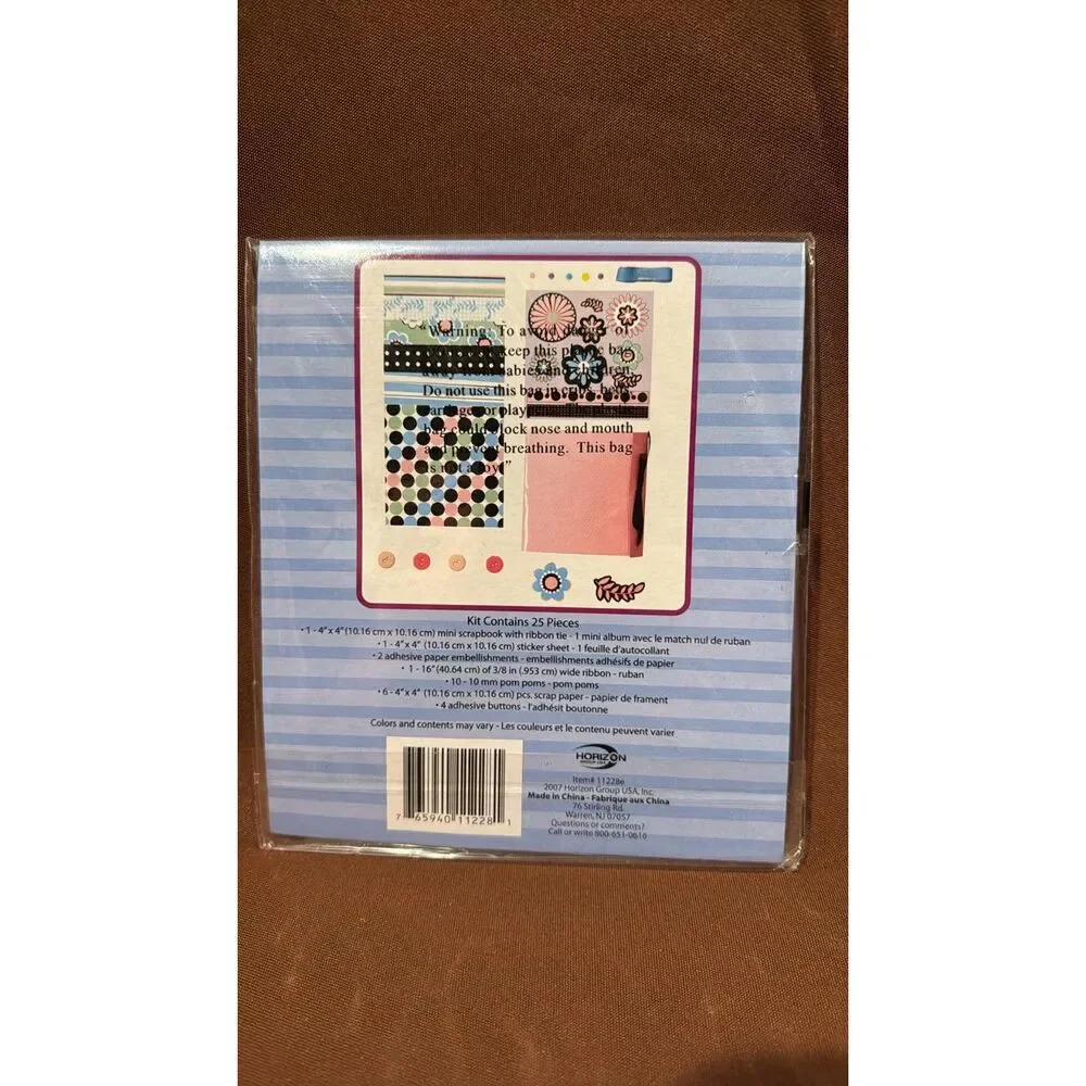 3 Sealed scrapbooking kits NEW